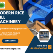 Modern Rice Mill Machinery